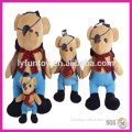 stuffed plush pirate bear animal toy